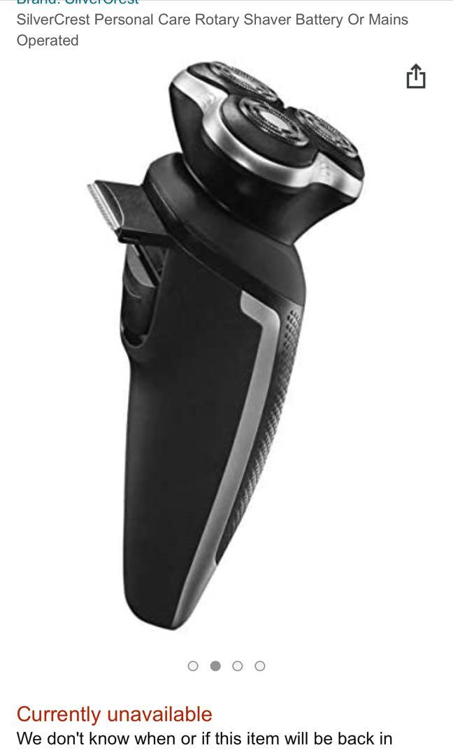 SILVERCREST Electric Shaver, Beauty & Personal Care, Men's Grooming on