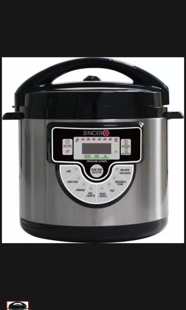 Sincero pressure hotsell cooker price