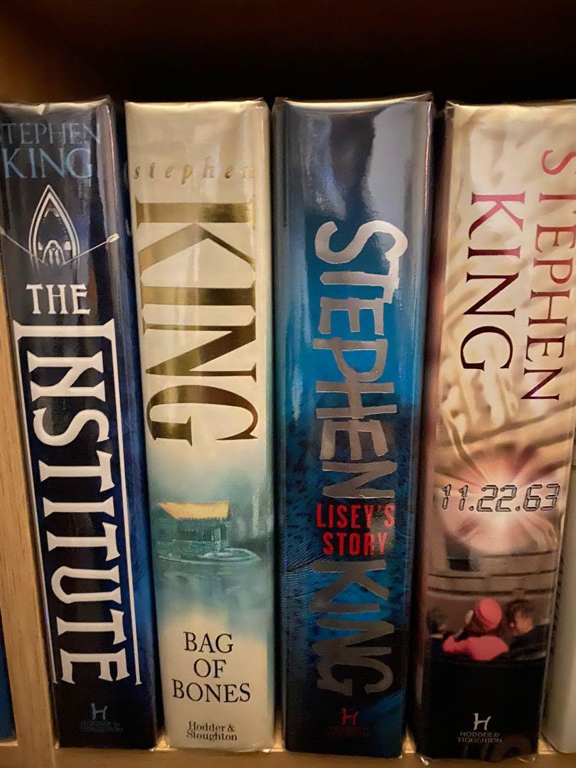 Stephen King Books Hardcover Hardbound The Institute Bag Of Bones Liseys Story 11 22 63 Hobbies Toys Books Magazines Assessment Books On Carousell Stephen King Books Hardcover Hardbound The Institute Bag Of Bones Liseys Story 11 22 63 Hobbies Toys Books Magazines Assessment Books On Carousell