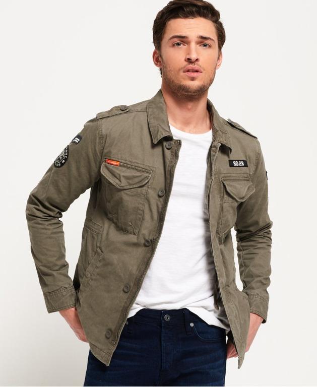 SuperDry Rookie Edition Military Jacket Men s Fashion Coats