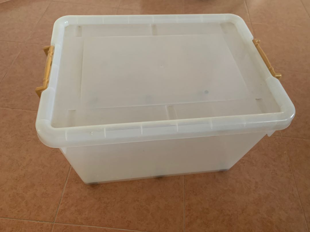 toyogo container box with wheels, Furniture & Home Living, Home