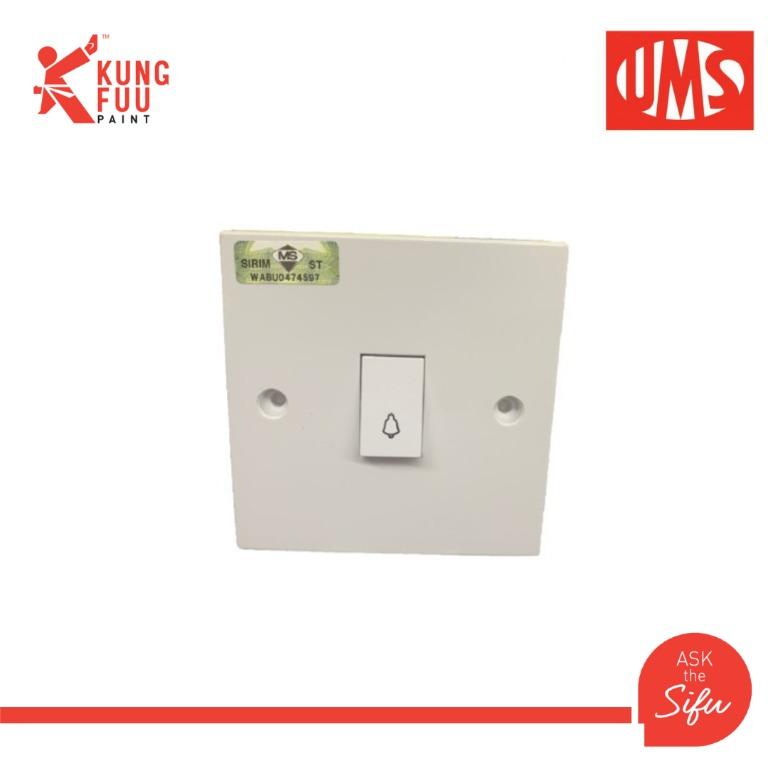 Ums Door Bell Switch 201 B Electronics Others On Carousell