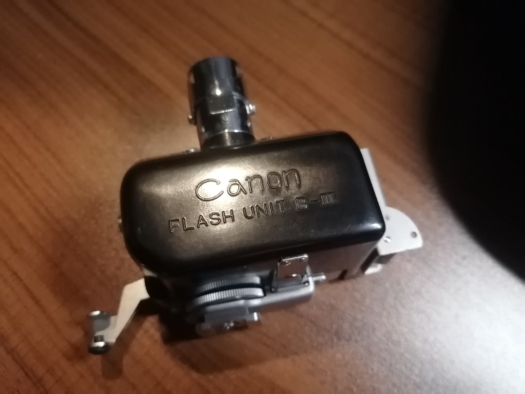 Vintage Canon Flash Unit B III, Photography, Photography Accessories