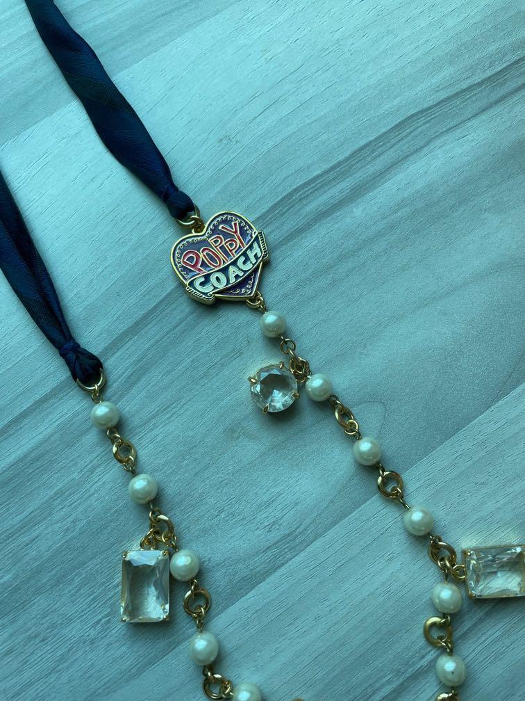 Vintage coach best sale necklace