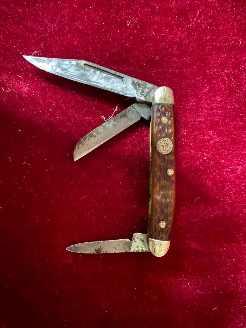 Vintage Pocket Knife Tree Brand Boker USA., Hobbies & Toys, Collectibles &  Memorabilia, Vintage Collectibles on Carousell