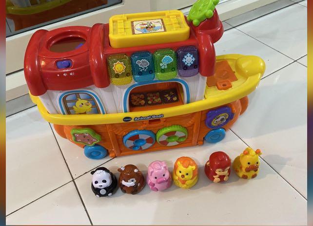 Vtech toot toot animal boat store