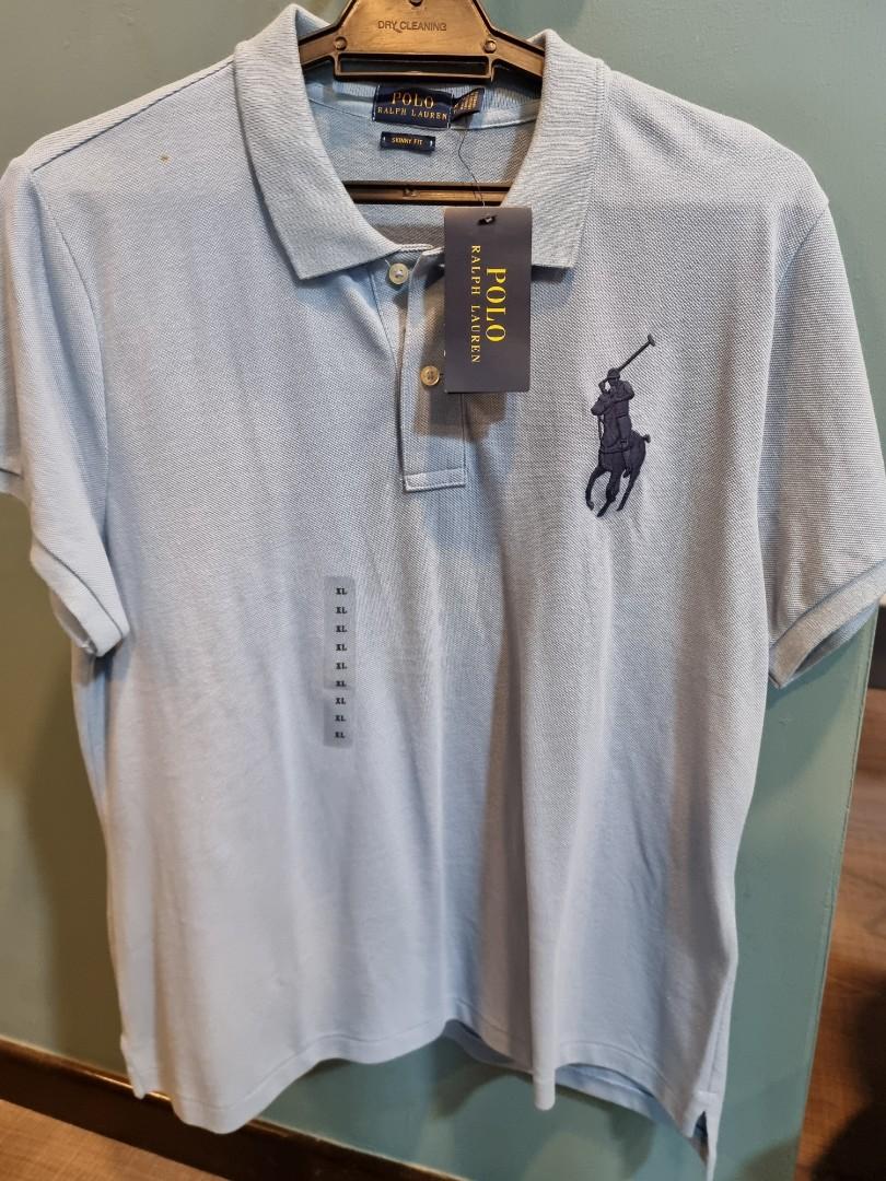 Women's Brand new with tag Polo Ralph Lauren polo t BLUE XL #WOMENSTOPXL,  Women's Fashion, Tops, Shirts on Carousell