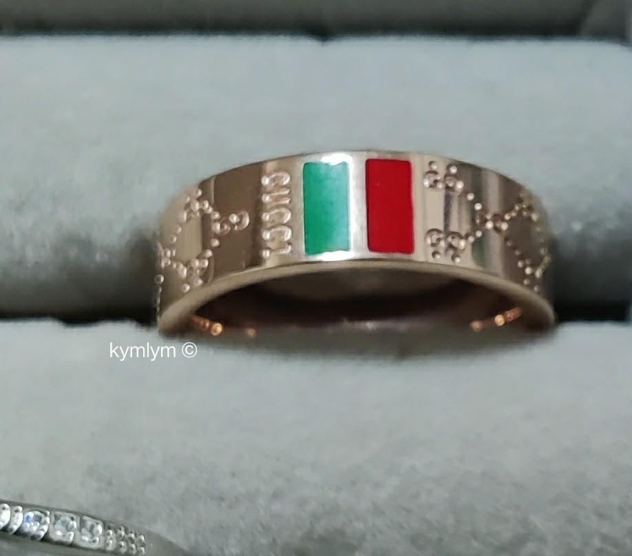 Gucci ring red and new arrivals green