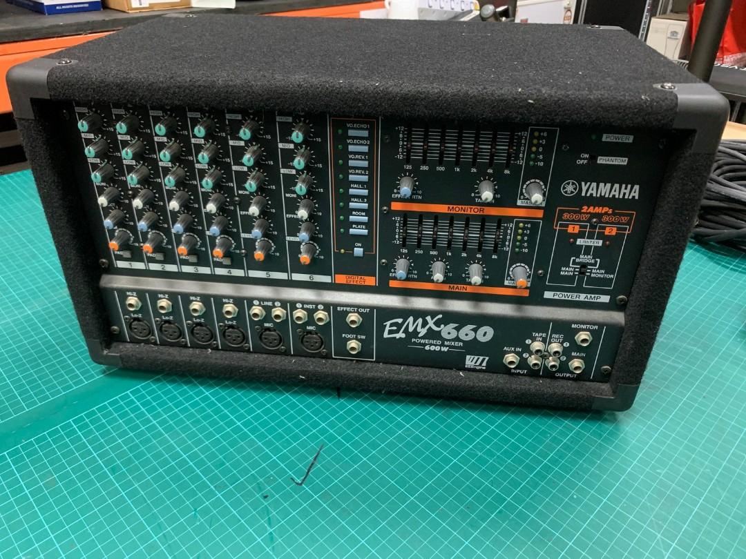 Yamaha EMX Powered Mixer, Audio, Soundbars, Speakers & Amplifiers on