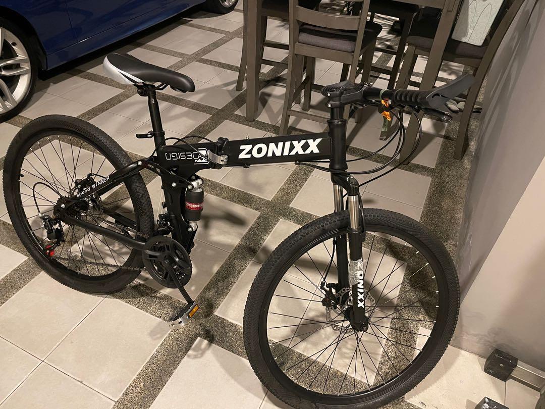 Zonixx folding online bike