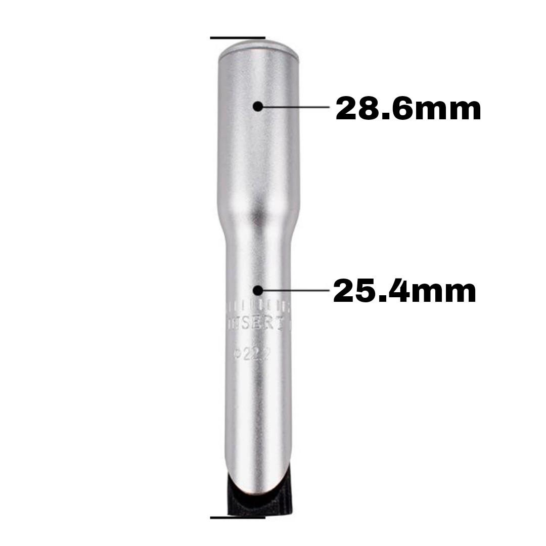 25.4mm 28.6mm Short Lowered Slammed Quill Stem Extender PMD