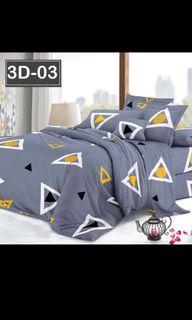 3 in 1 Double Size Bed sheet SET included:
Double Size 3 in 1 Bed sheet Set 
54*75 inches fitted sheet