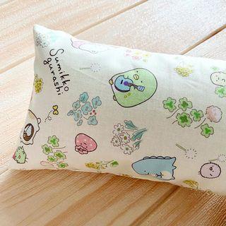 🌈 Anti-Bacterial Treated Natural Organic Baby Bean Sprout Husk Pillow 15x40cm ( Premium Quality! Made in Singapore )