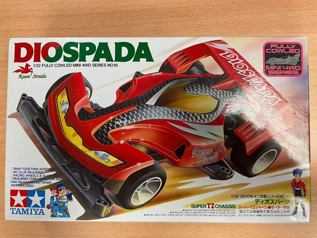 田宮四驅車Tamiya 四驅兄弟天馬號Diospada 四驅兄弟WGP 意大利隊嘉路 