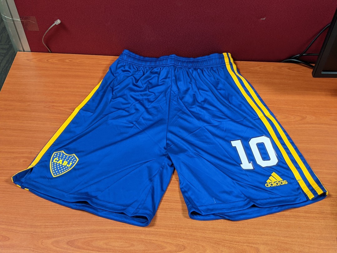 Adidas Shorts Uniforme Titular Boca Juniors 20 21 Men s Fashion Activewear on Carousell