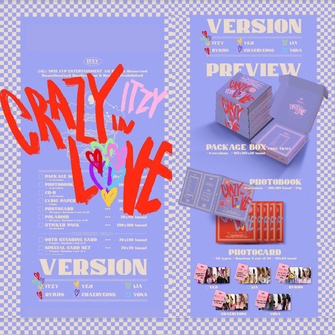 ITZY - Crazy In Love (Target Exclusive, CD)