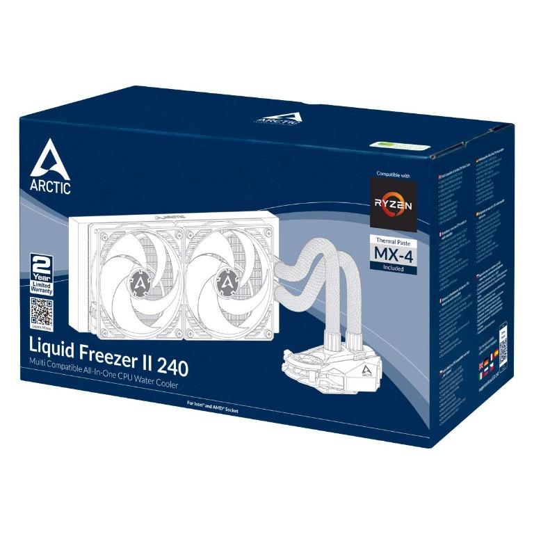 Liquid Freezer II 280, Multi-Compatible AiO CPU Water Cooler, ACFRE00066B