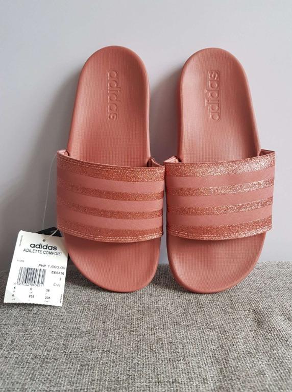 Adidas raw pink slides sale