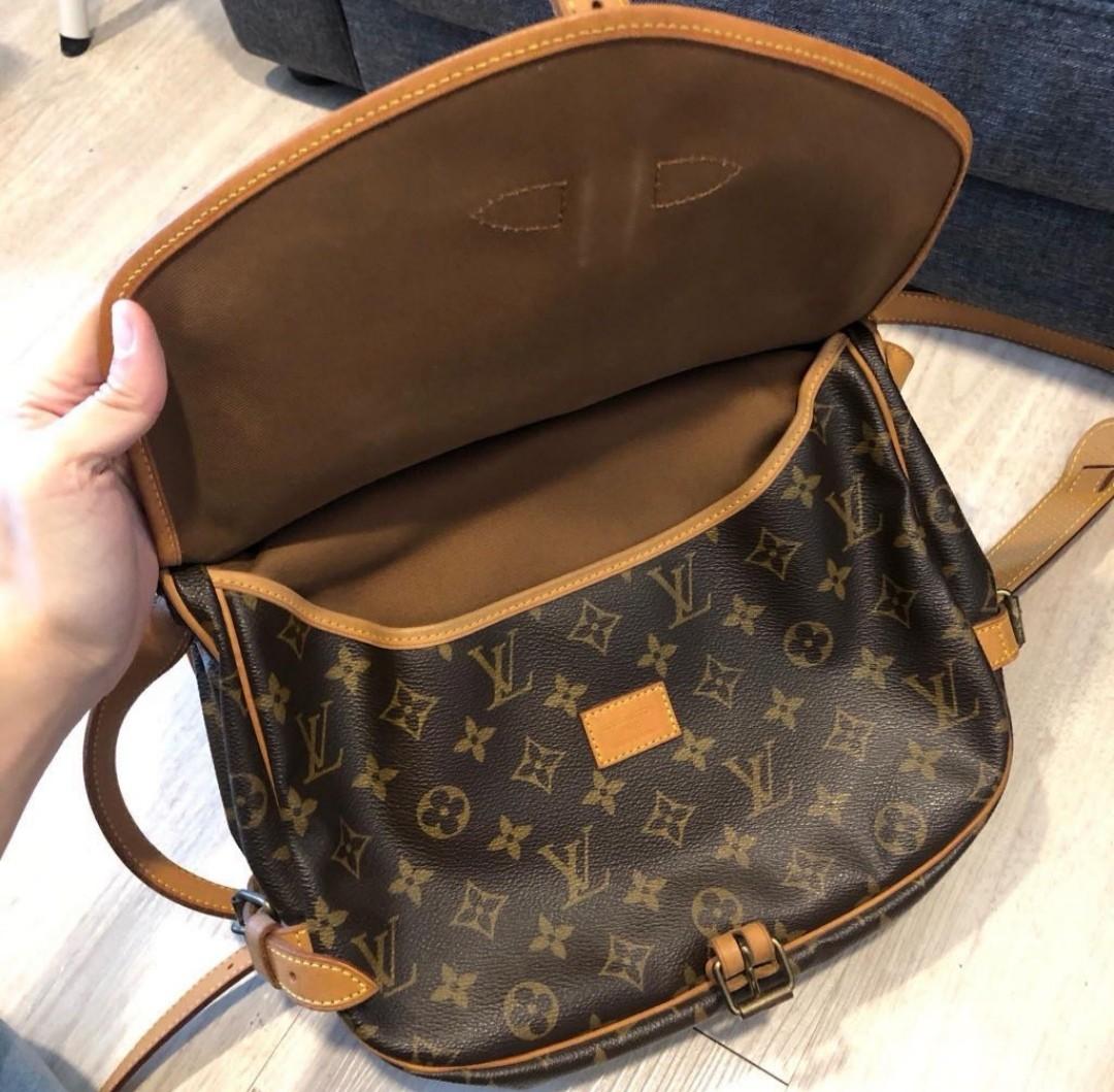 Louis Vuitton Girolata Noir Mahina Leather Bag, Luxury, Bags & Wallets on  Carousell