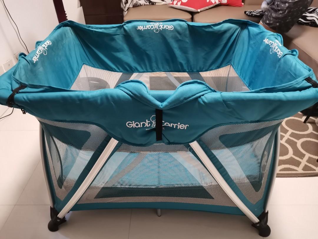 Baby hotsell crib blue