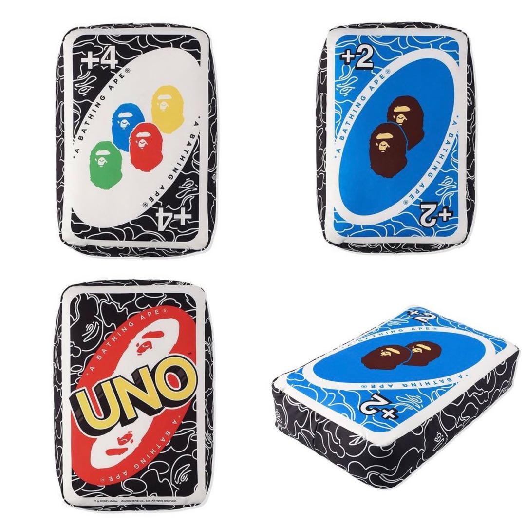 5年保証』 未開封 アベイシング エイプ BAPE X UNO 黒 Black