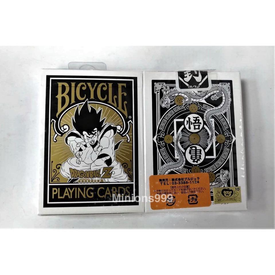 Dragon ball z top bicycle playing cards