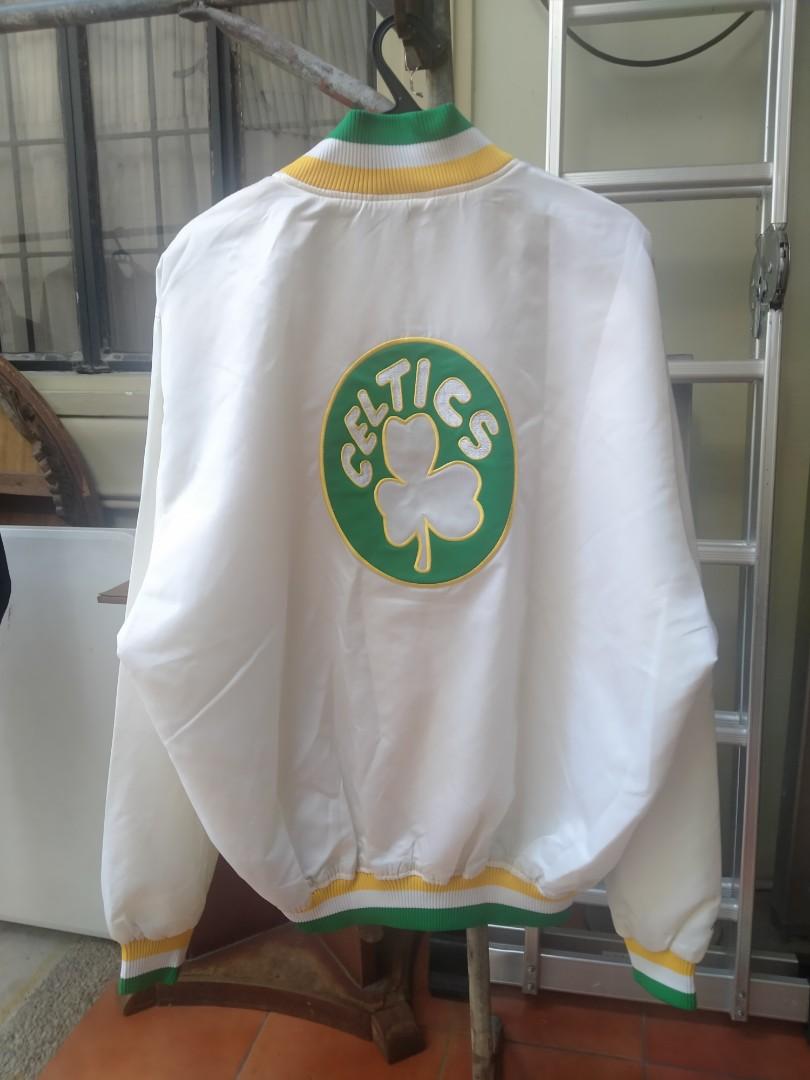Boston Celtics World Champions Artwork Baseball Jacket – Teepital