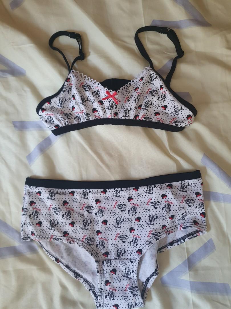 Brand new bra and panties 2 sets for girl (9 to 10 years old
