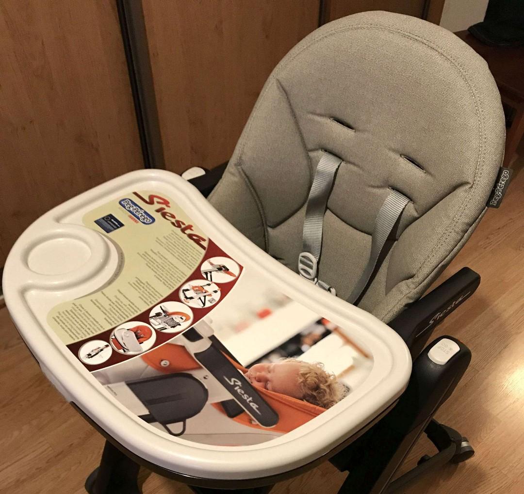 Peg perego siesta high chair ginger grey outlet