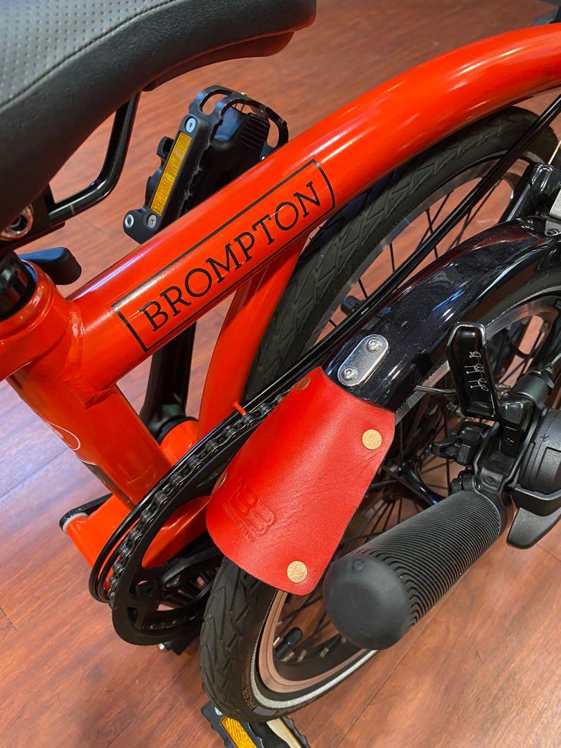 Brompton S6L Rocket Red Black Edition Sports Equipment Bicycles Parts Bicycles on Carousell