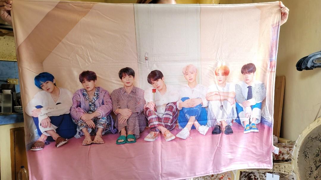 BTS BWL Blanket, Hobbies & Toys, Memorabilia & Collectibles