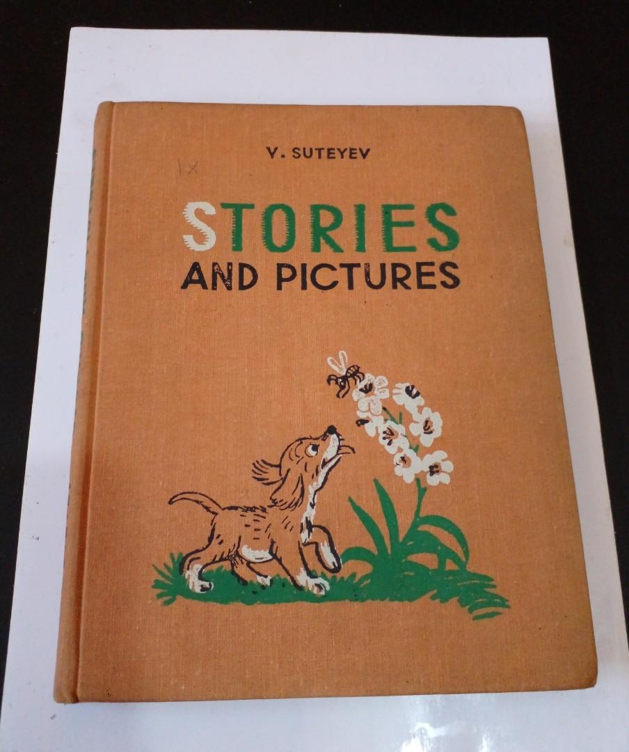 Buku cerita anak bergambar tahun 1963 v suteyev jadul, Buku & Alat