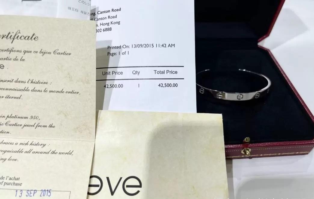 Cartier love outlet open cuff