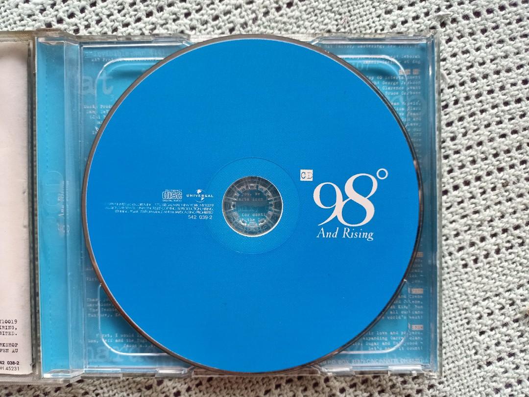 98 - And Rising CD+BONUS TRACK + VCD, Hobbies & Toys, Music & Media, CDs &  DVDs on Carousell