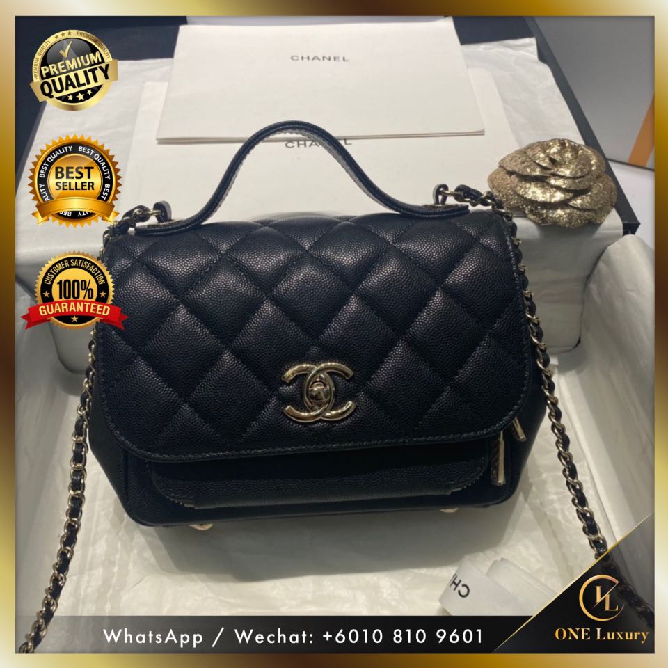 ?CHANEL SMALL BUSINESS AFFINITY BAG, Luxury, Bags & Wallets on Carousell