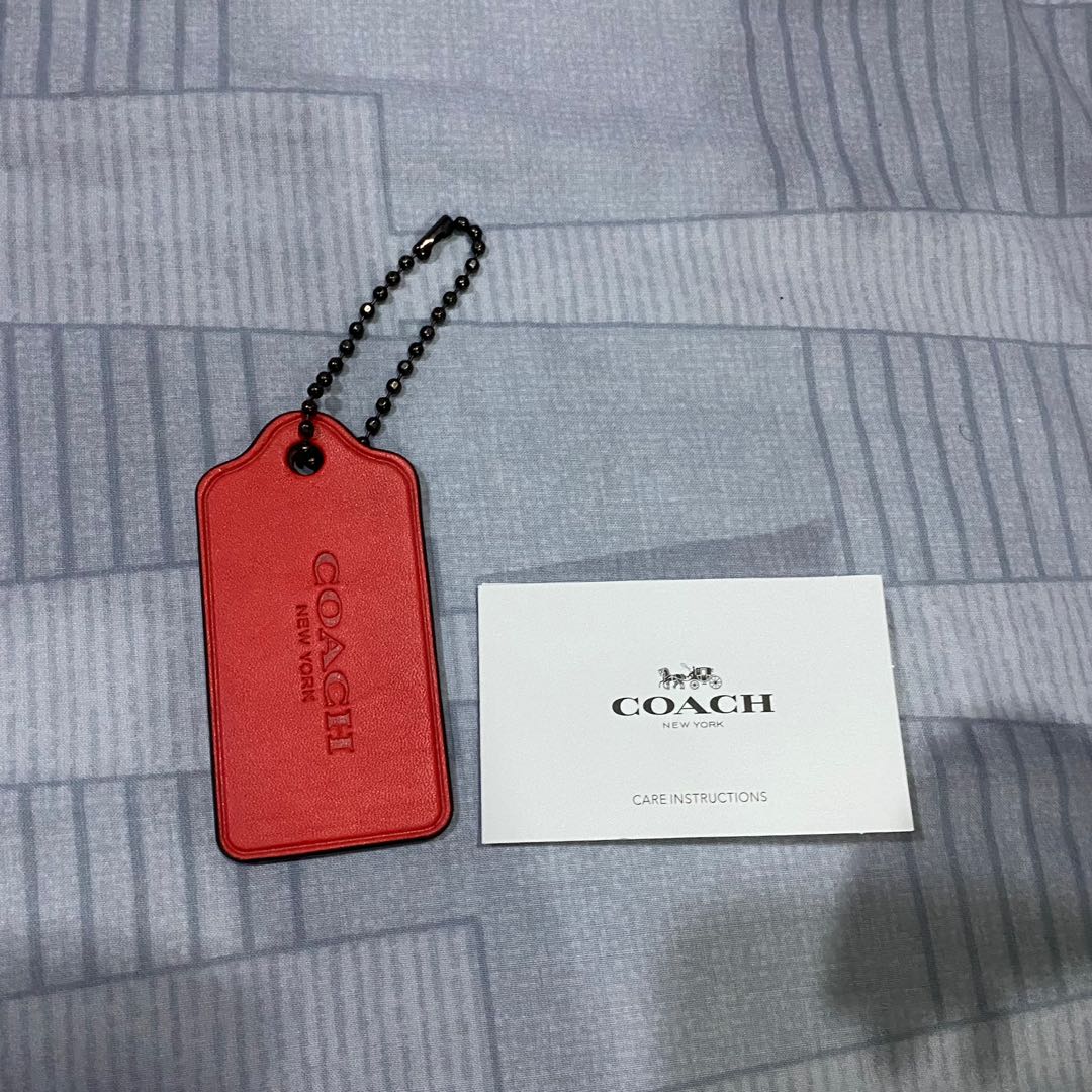Coach Tag, Women's Fashion, Bags & Wallets, Clutches on Carousell