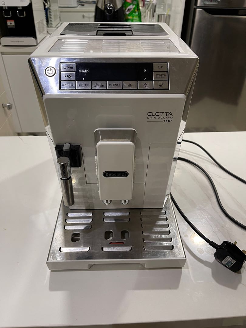 Delonghi Eletta Cappuccino Top Coffee Machine, TV & Home Appliances