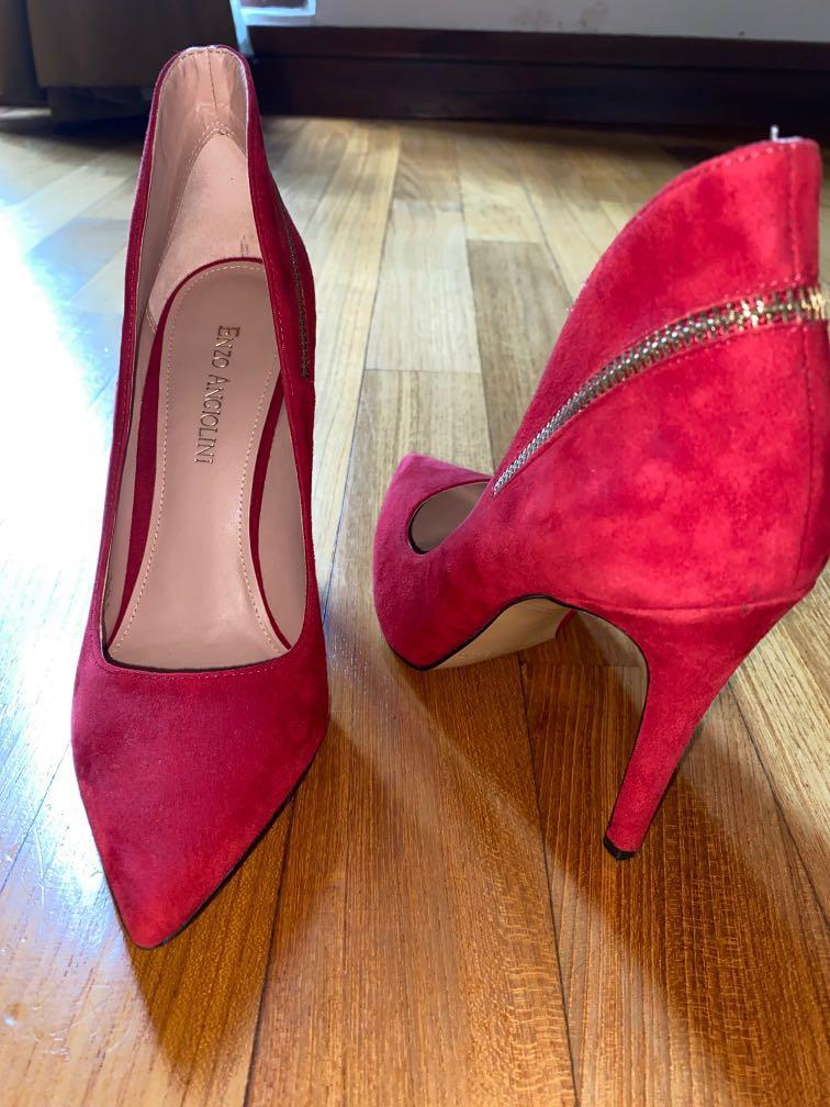 Enzo angiolini sales red heels