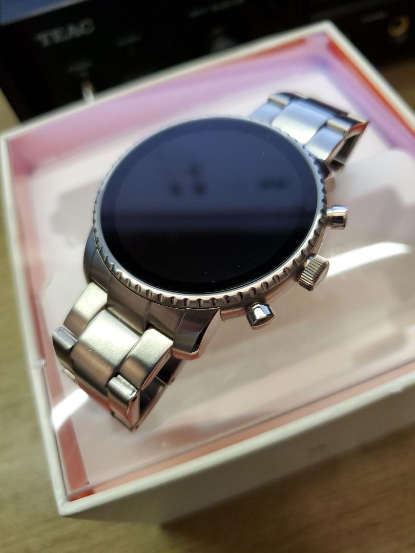 Fossil Gen 4 Smartwatch Explorist Hr Stainless Steel FTW4011P