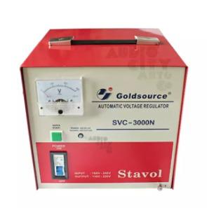 Goldsource SVC-3000N Automatic Voltage Regulator 3000W AVR (Red)