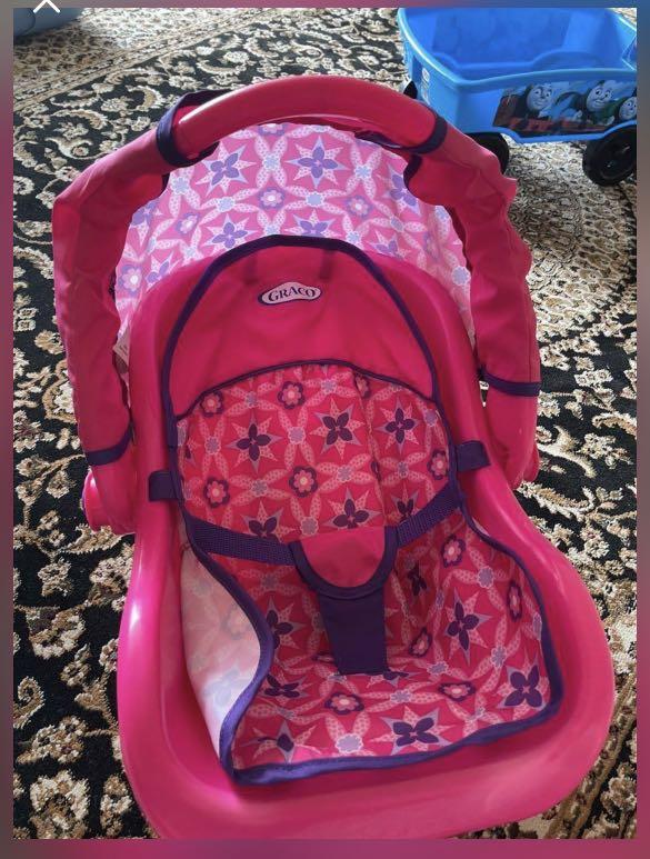 Graco doll car sales seat