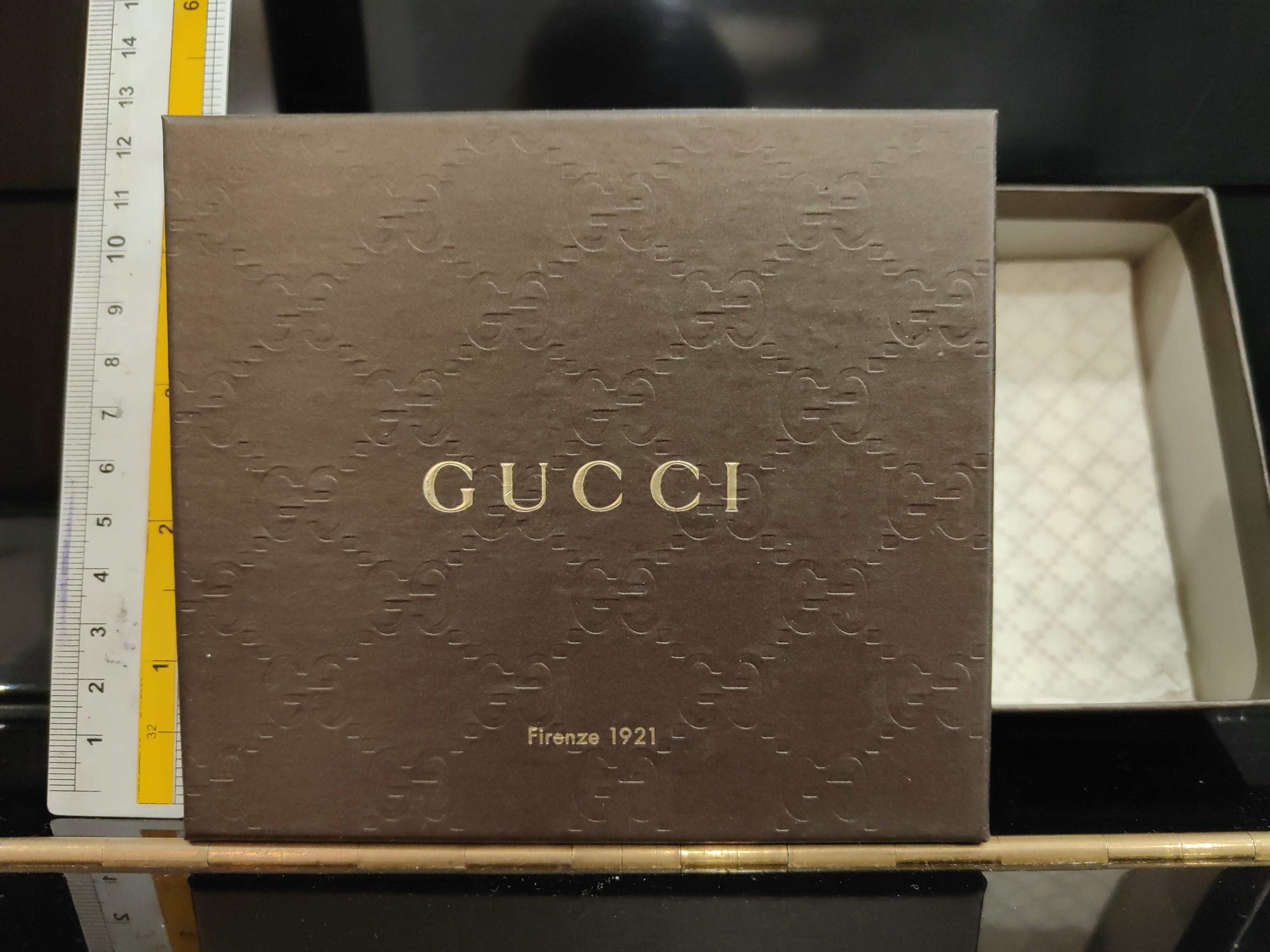Gucci mens sales wallet box