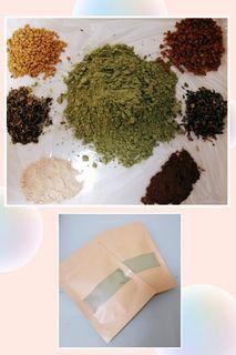 Henna hair dye with hair growth powder (Dye and chemical free)