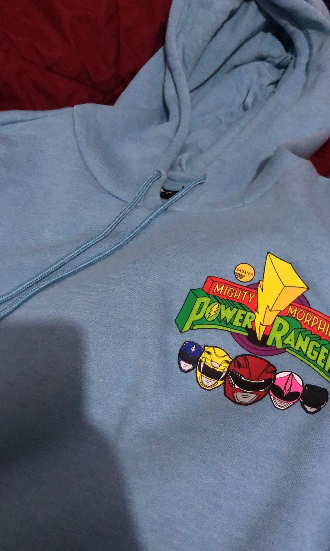 Power ranger top hoodie h&m