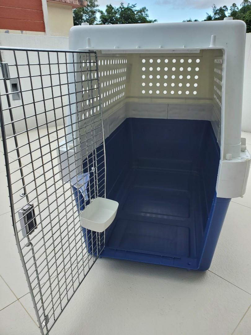 IATA Approved Dog Travel Crate Size PP80H (For Big Dogs), 寵物用品, 寵物家品及