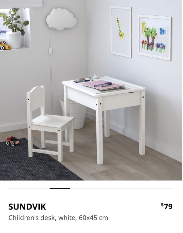 Sundvik children's sale desk