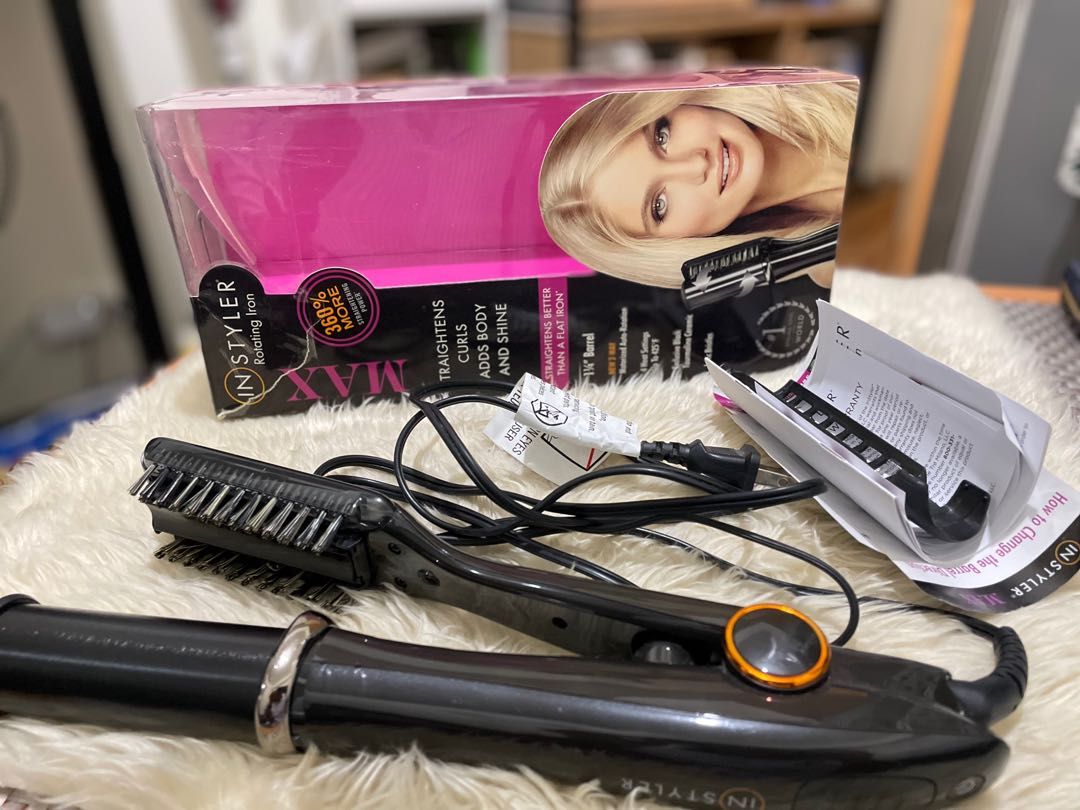 Instyler rotating iron, Beauty & Personal Care, Hair on Carousell