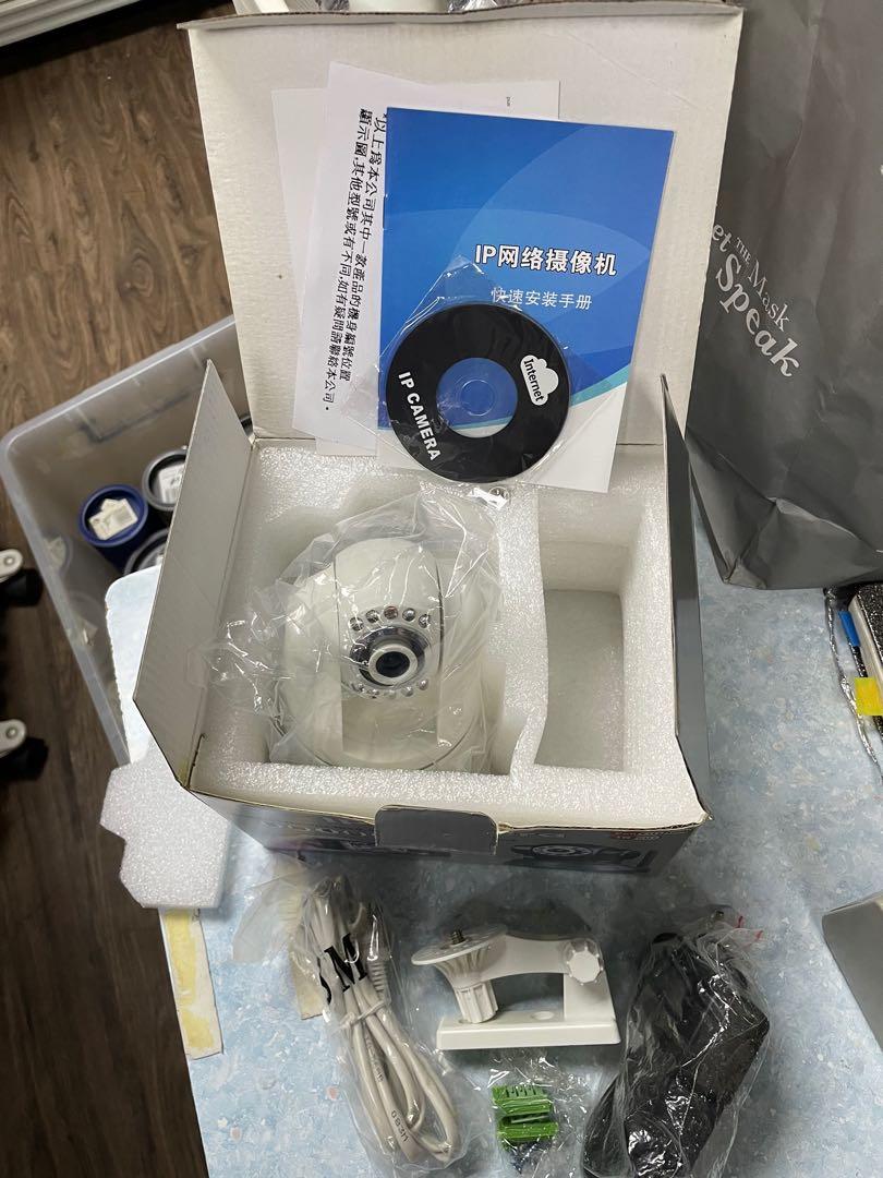 IP Camera EIP-320 gp （分類：其他）位於 Hong Kong。 由 mercyhk2020 提交（商品編號 1115444991，圖片 1）。簡介： 售如圖 Sell as is! 配件齊全原裝盒 (583）。