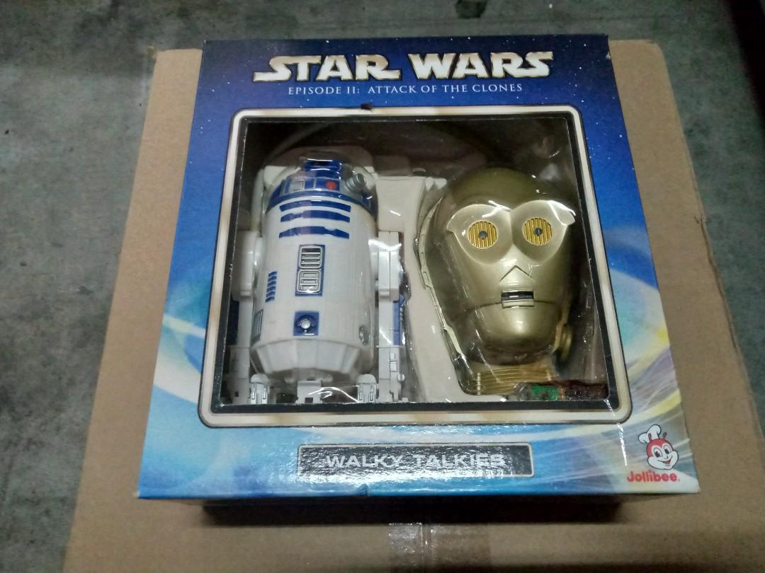 Jollibee star wars (Category: Vintage Collectibles) located in Pasig City. Submitted by astigas29 (Listing ID 1115434319, Image 1). Description: Jollibee star wars walkie talkie.2001 rare edition..