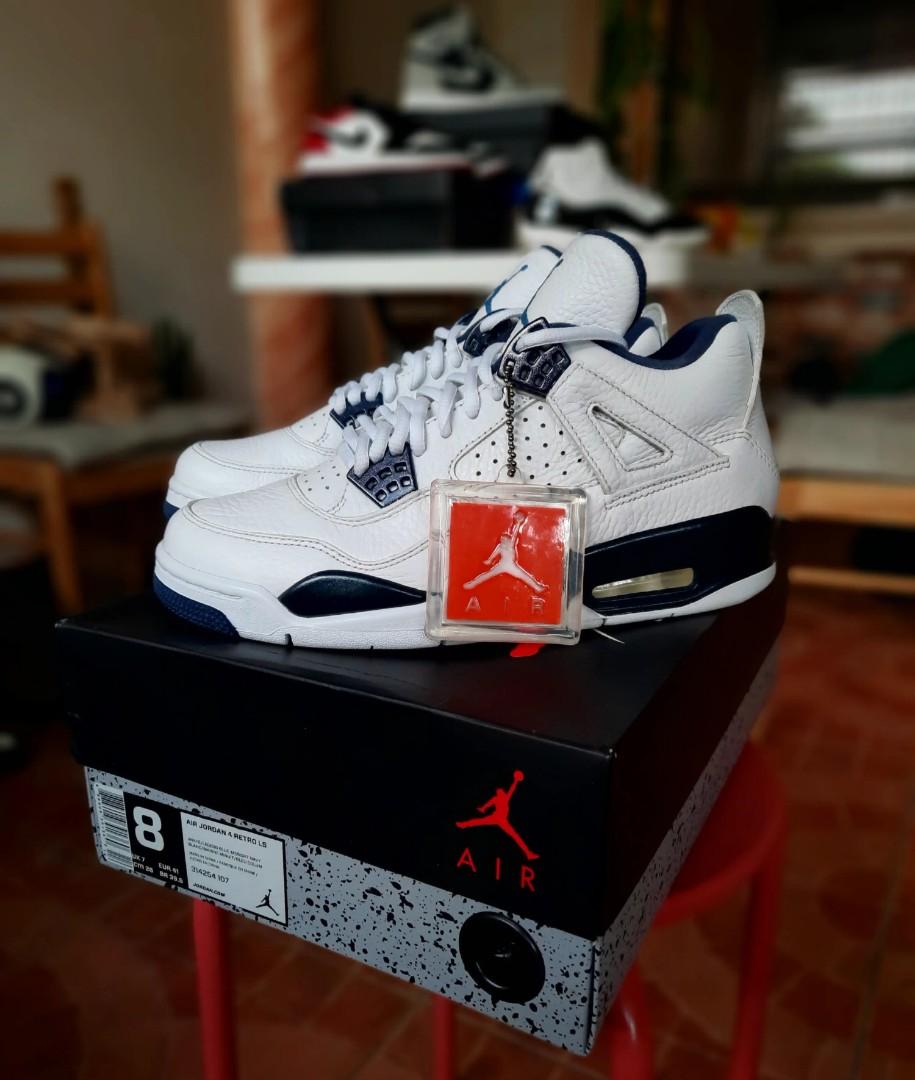 Jordan 4 hotsell legend blue
